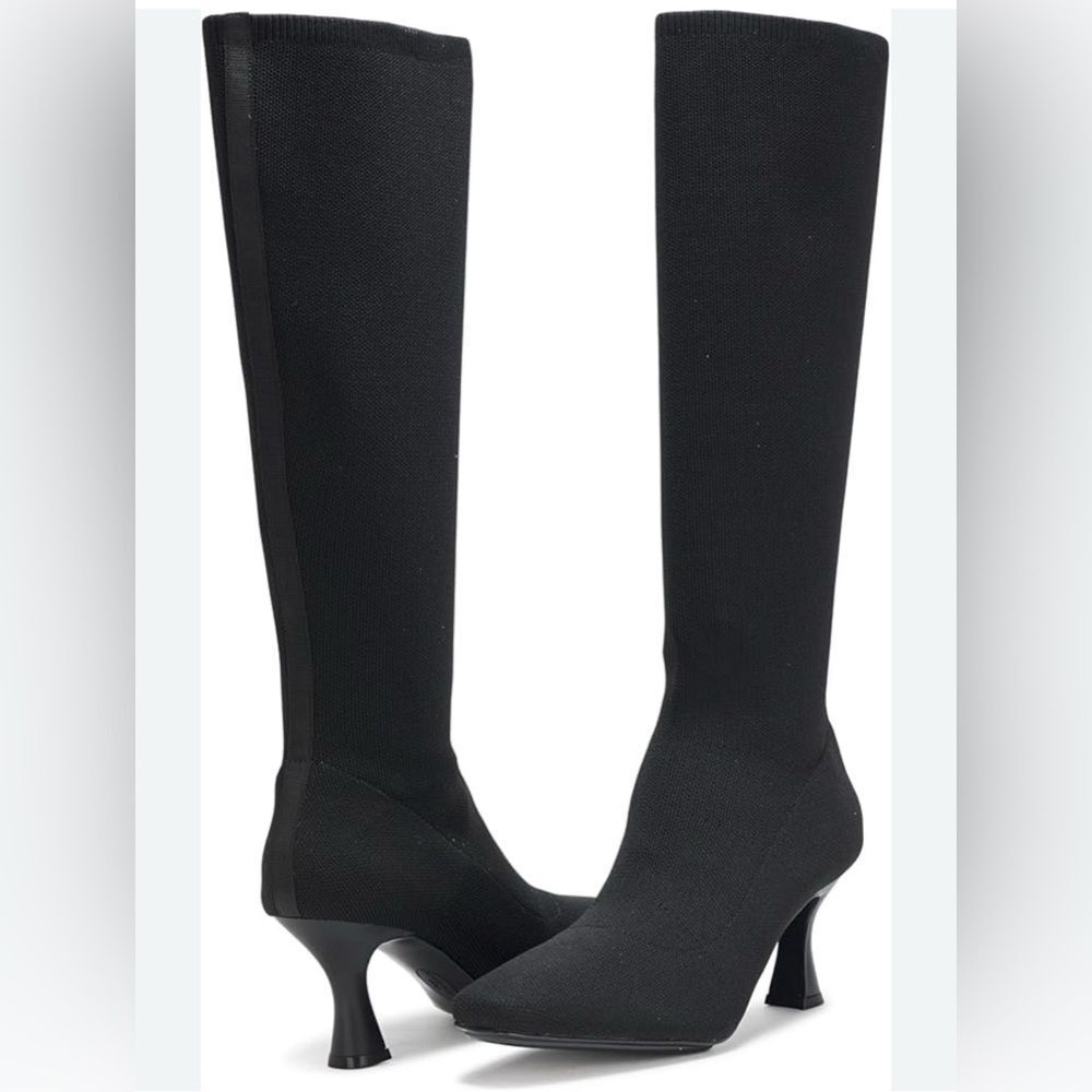 Black Knee-High Boots